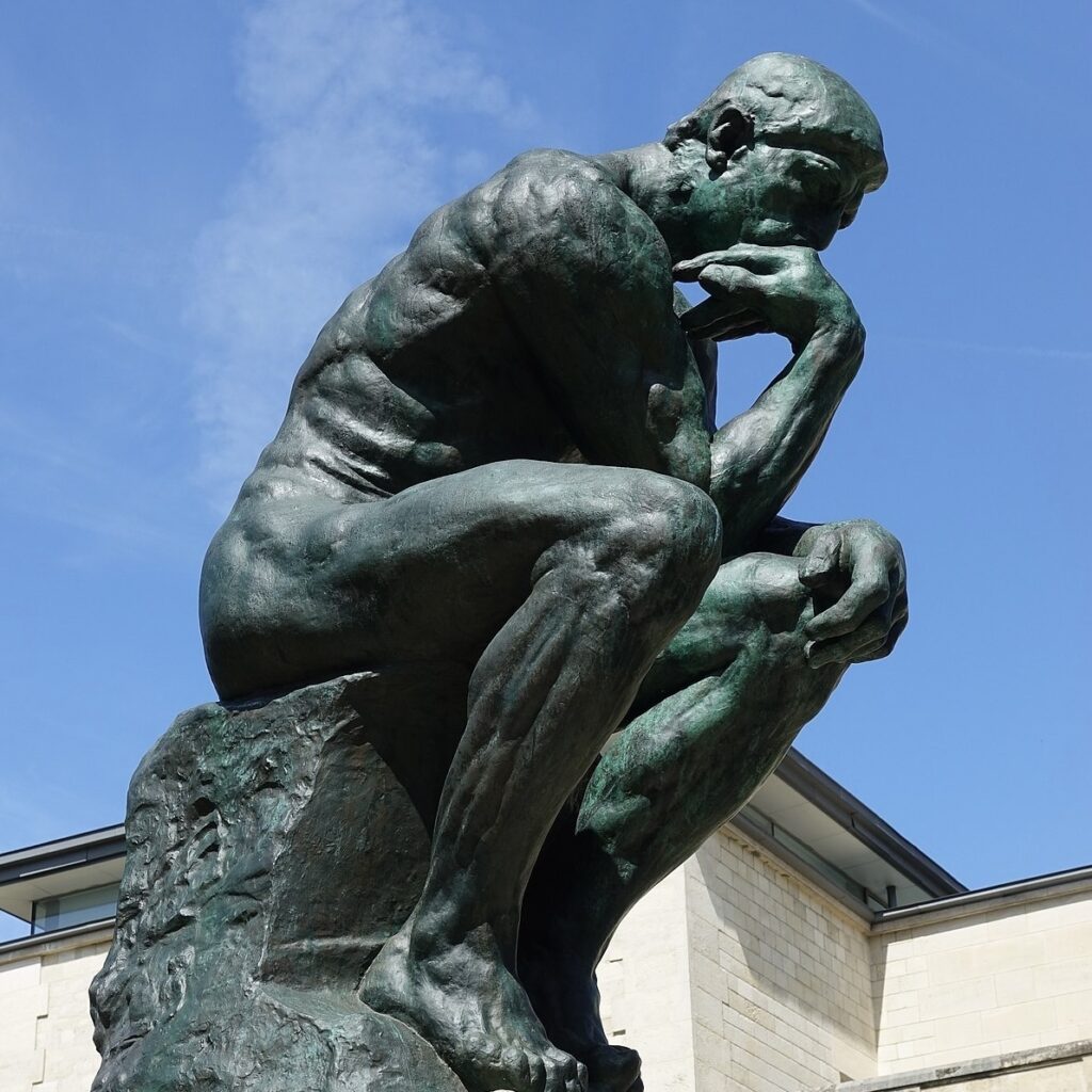 img 7358 „Der Denker“ im Garten des Museums Rodin in Paris. Foto CrisNYCa, Wikimedia, 17.4.2018